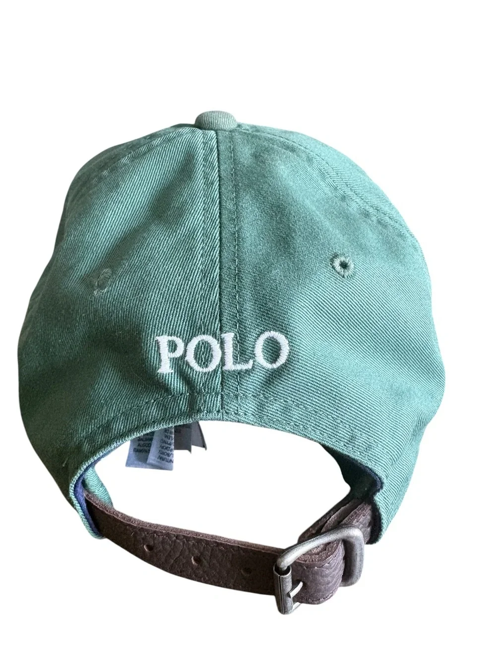 Polo Ralph Lauren Men’s Green 5 Panel Twill Baseball Cap OS